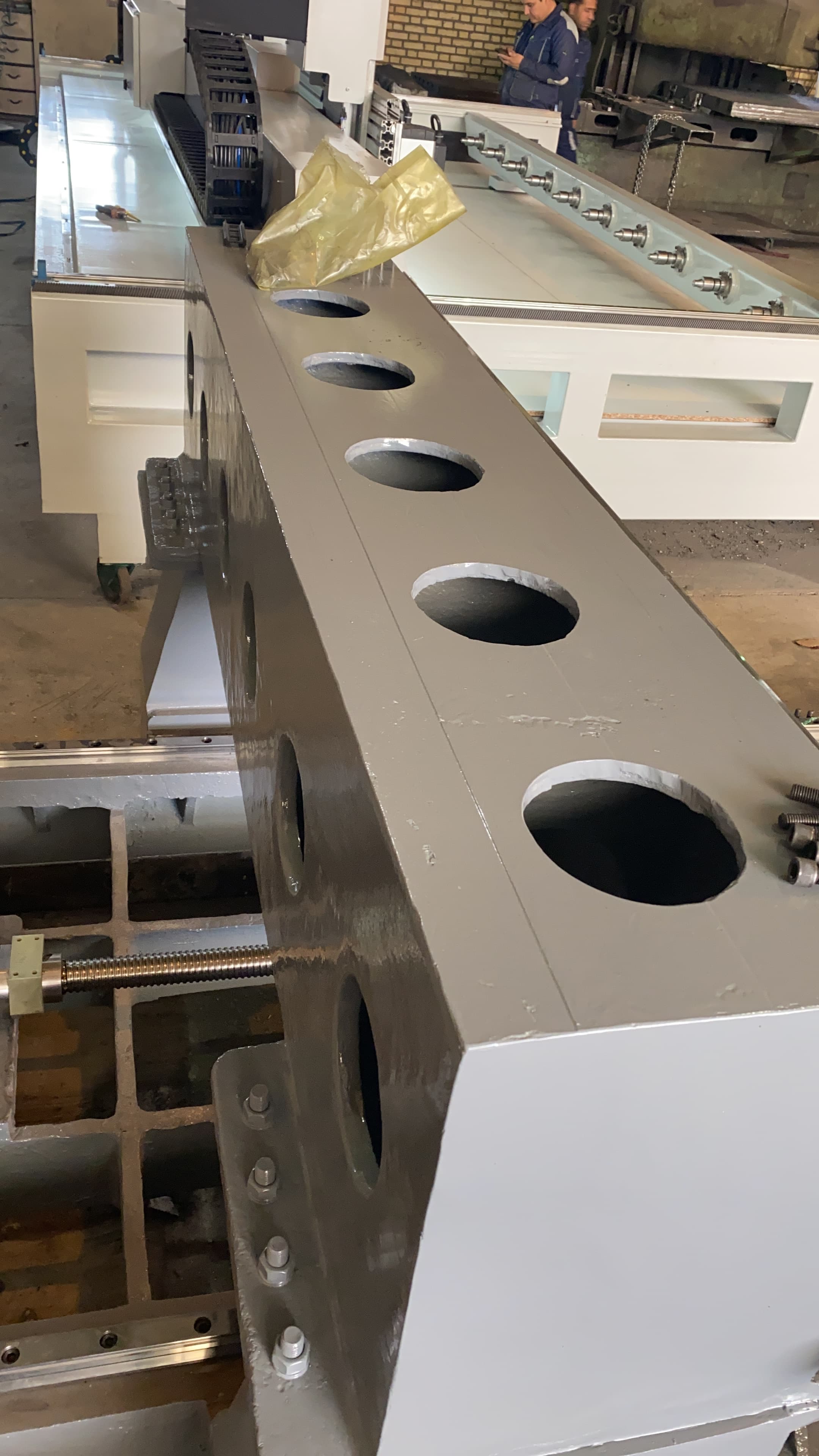 دستگاه فرز CNC چدنی سنگین