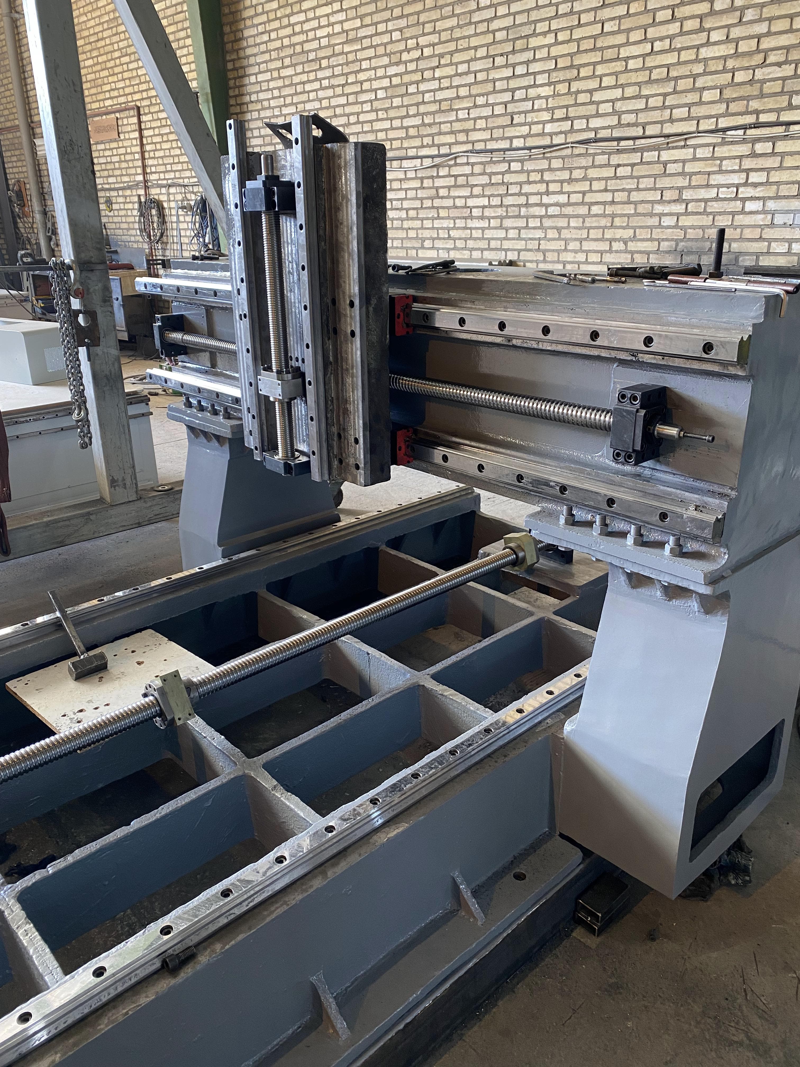 دستگاه فرز CNC چدنی سنگین